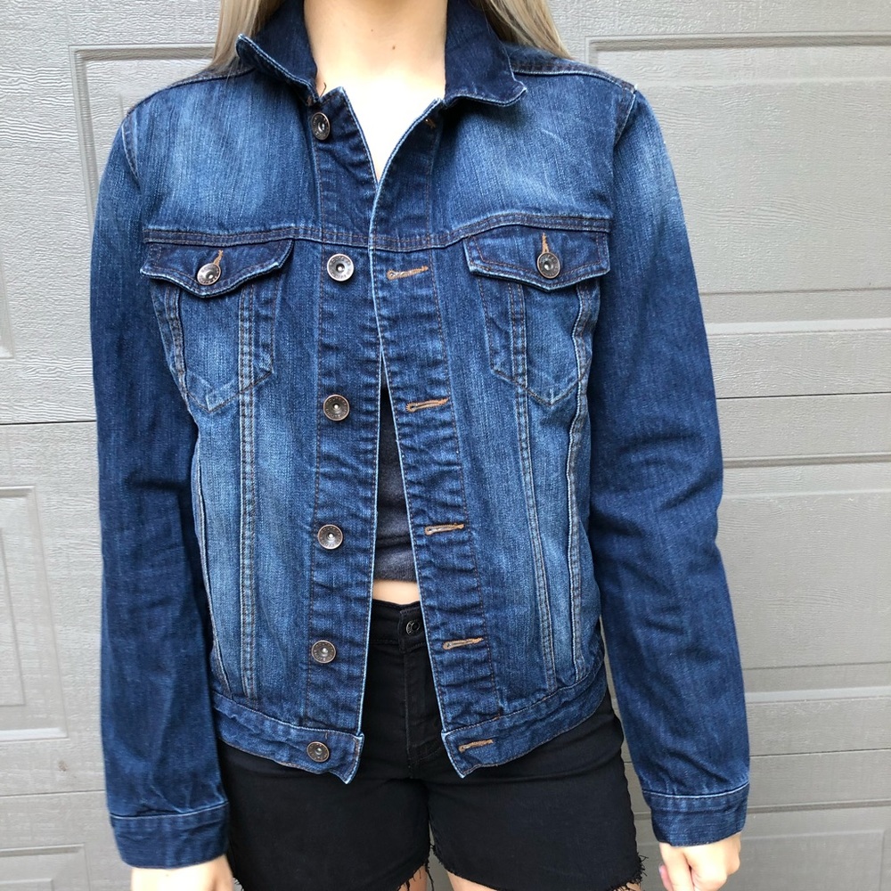 Route 66 denim jacket